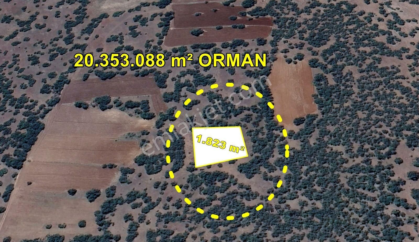 Konya / Meram / Kilistra Mahallesinde 1.823 M² Müstakil Tapulu Tarla - Görsel 4