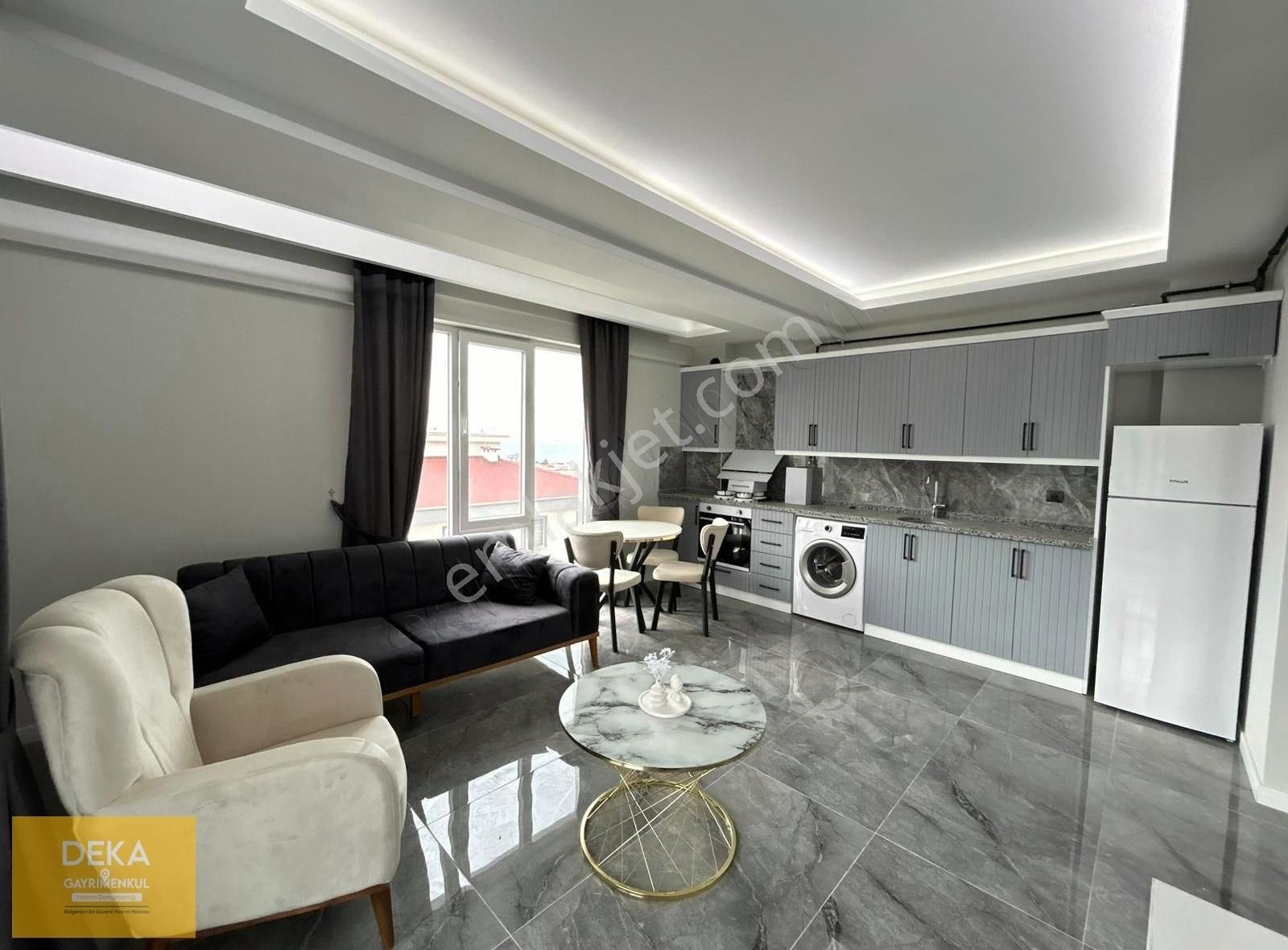 Deka Gayrimenkul'den Körfezde 1+1 Eşyalı Cam Balkonlu Daire - Görsel 7
