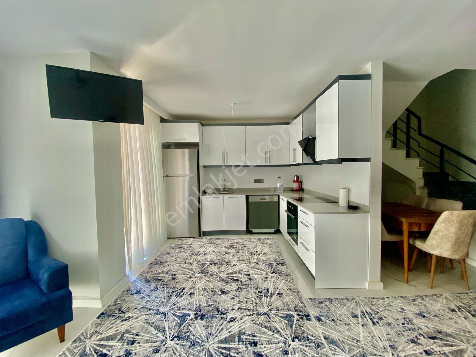 Alanya Obada Site İçerisinde Havuzlu Lüks Dubleks - Görsel 23