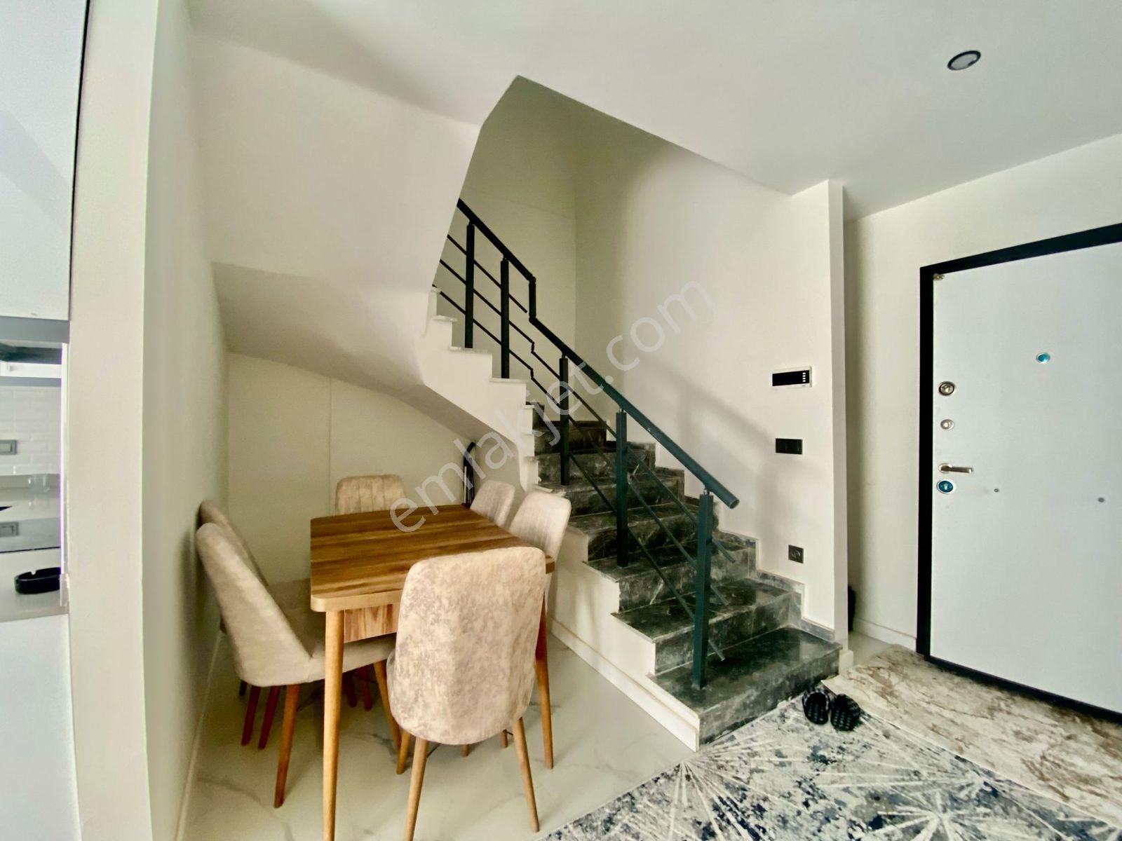 Alanya Obada Site İçerisinde Havuzlu Lüks Dubleks - Görsel 29