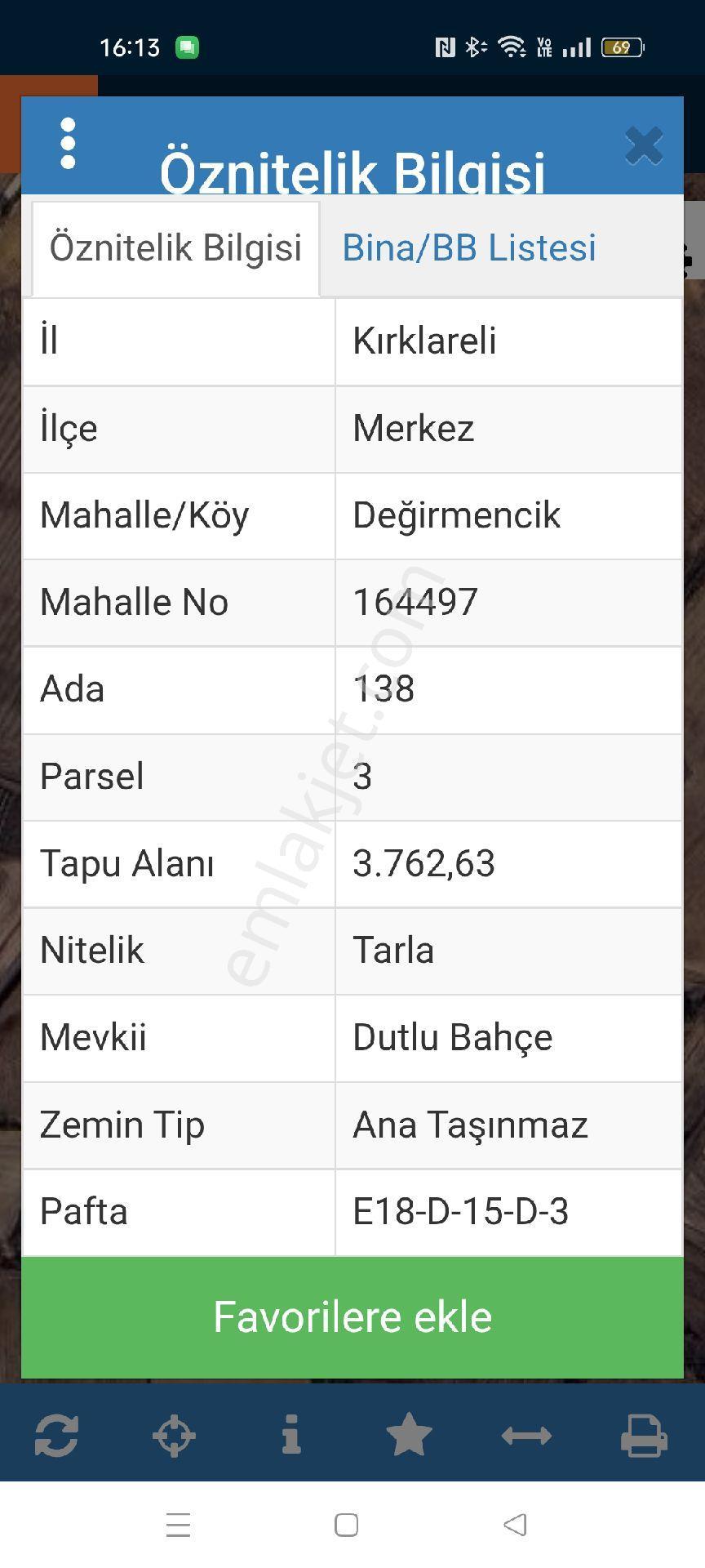 Değirmencik Köyünde Satılık Tarla - Görsel 3