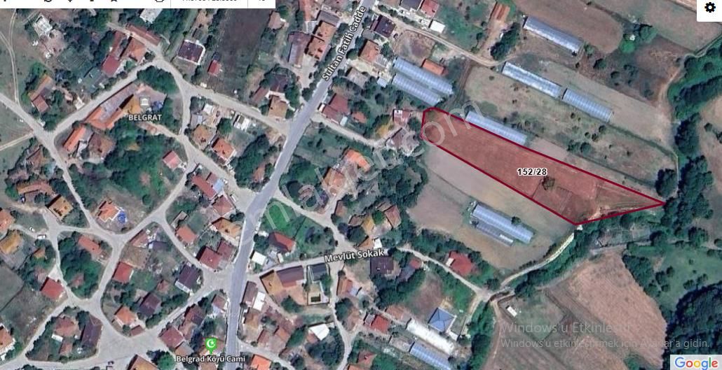 Çatalca Belgratta Satılık Arsa , 450 M2 Köy İçi Çaplı Yolu Var - Görsel 6