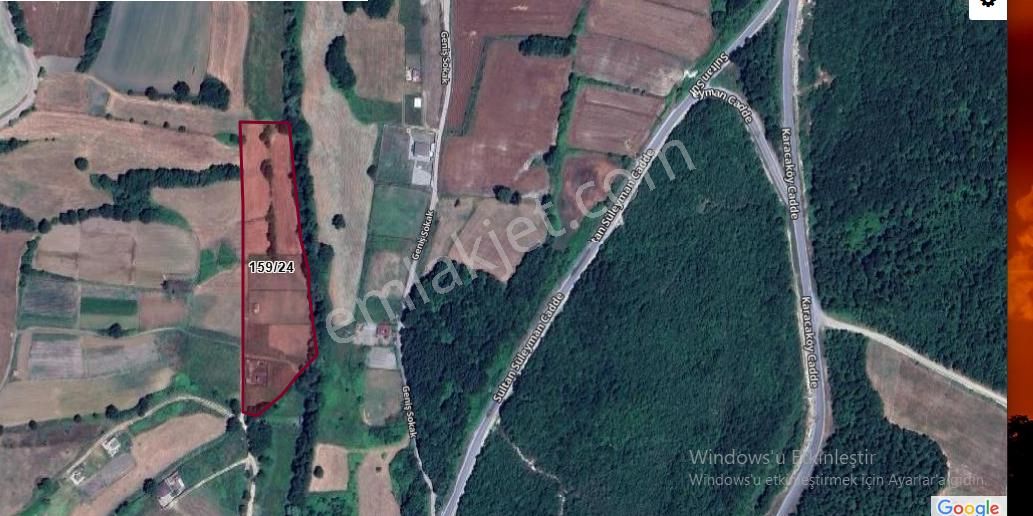 Çatalca Başakköyde Satılık Arsa , 365 M2 Çaplı Yolu Var - Görsel 2