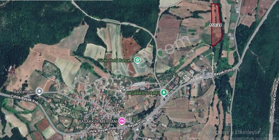 Çatalca Başakköyde Satılık Arsa , 365 M2 Çaplı Yolu Var - Görsel 7