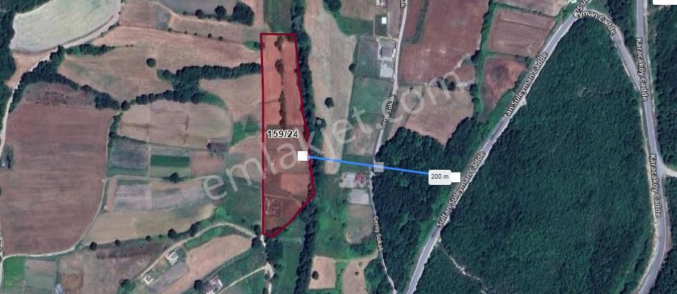 Çatalca Başakköyde Satılık Arsa , 365 M2 Çaplı Yolu Var - Görsel 3