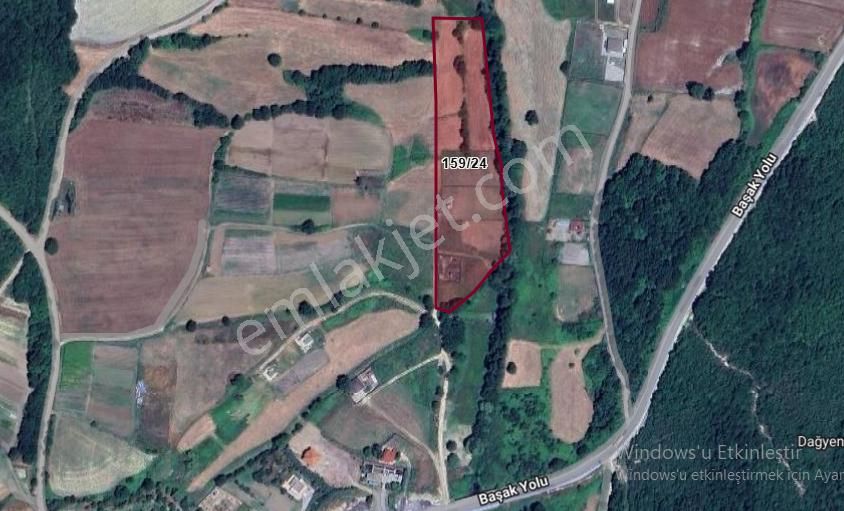 Çatalca Başakköyde Satılık Arsa , 365 M2 Çaplı Yolu Var