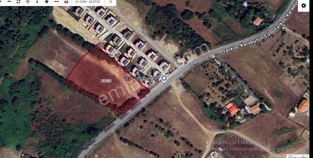 Arnavutköy Durusu Mah Satılık Arsa , 6,278 M2 Cadde Cephe Müstakil - Görsel 6