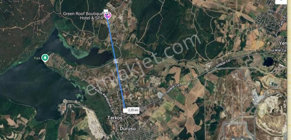 Arnavutköy Durusu Mah Satılık Arsa , 4,034 M2 Cadde Cephe Müstakil - Görsel 8