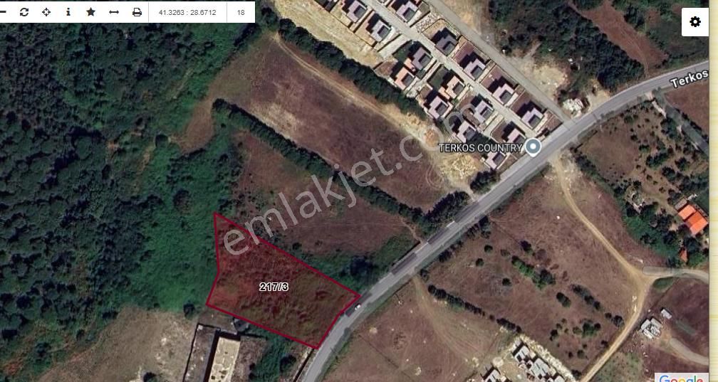 Arnavutköy Durusu Mah Satılık Arsa , 4,034 M2 Cadde Cephe Müstakil - Görsel 4