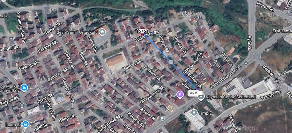 Arnavutköy İslambeyde Satılık Arsa , 231 M2 4 Kat İmarlı Köşebaşı Müstakil - Görsel 6