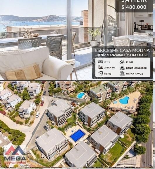 Bodrum'da Havuzlu Site İçerisinde,kullanışlı 2+1 Resıdance Daire - Görsel 12