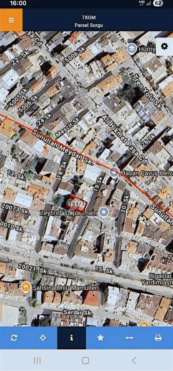 Sunullah Da Satılık Bahçe Katı 1+1 65m2 Daire