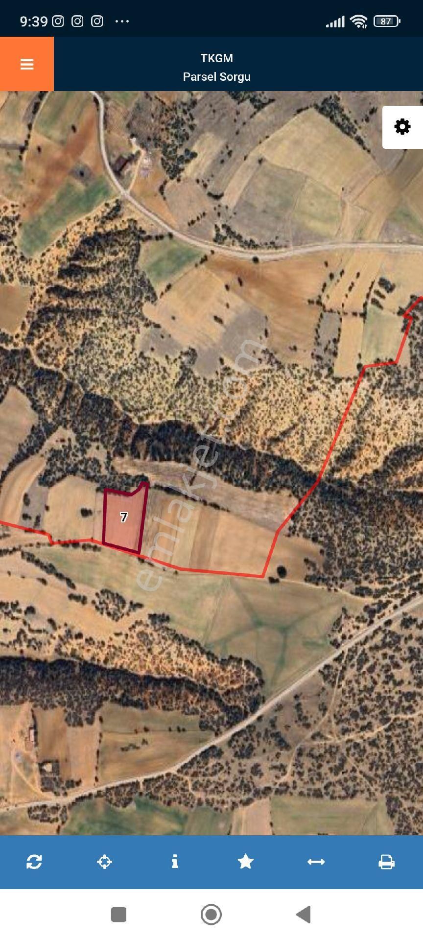 Manisa Salihli Çalışkan Emlaktan Satılık Afyonkarahisar Da Tarla - Görsel 3