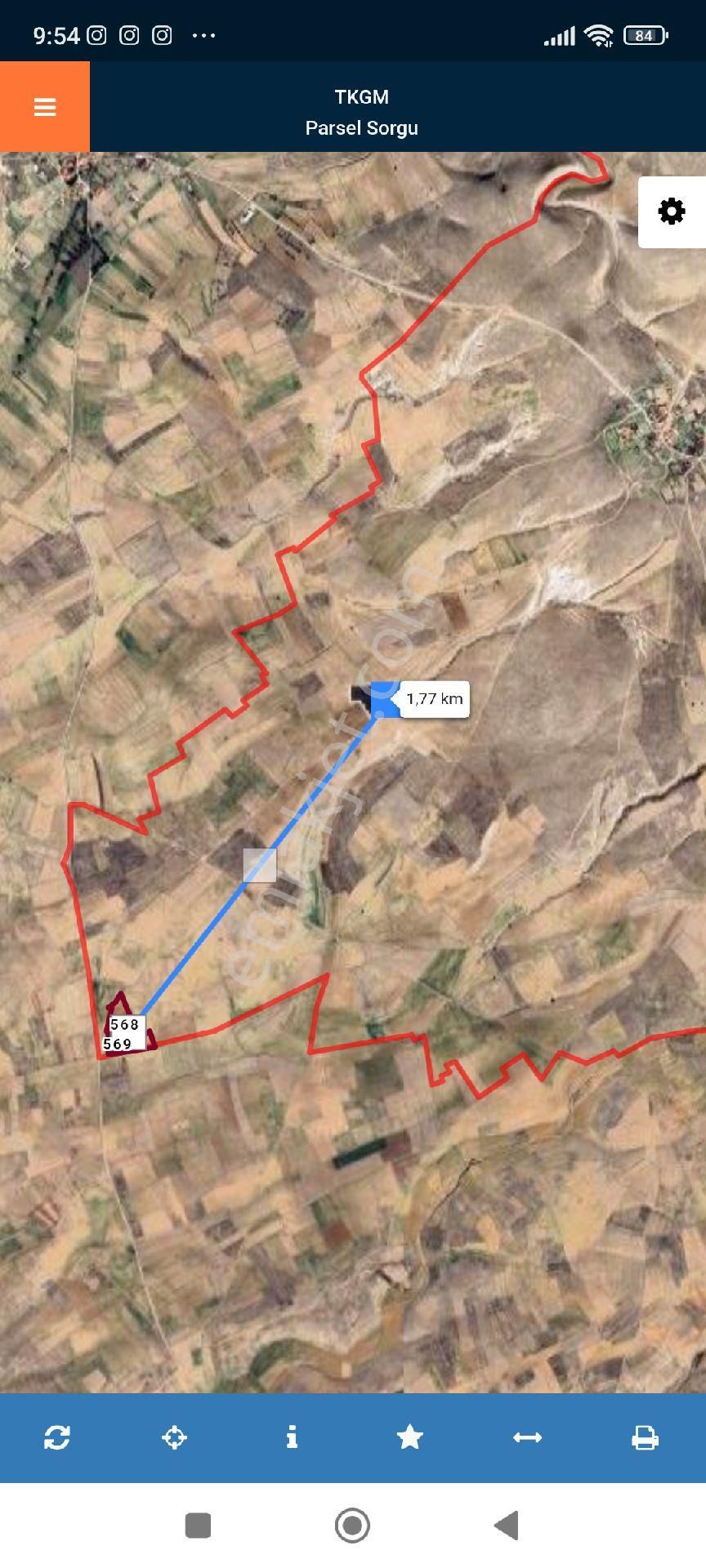 Manisa Salihli Çalışkan Emlaktan Satılık Afyon Cevlikte Tarla - Görsel 4