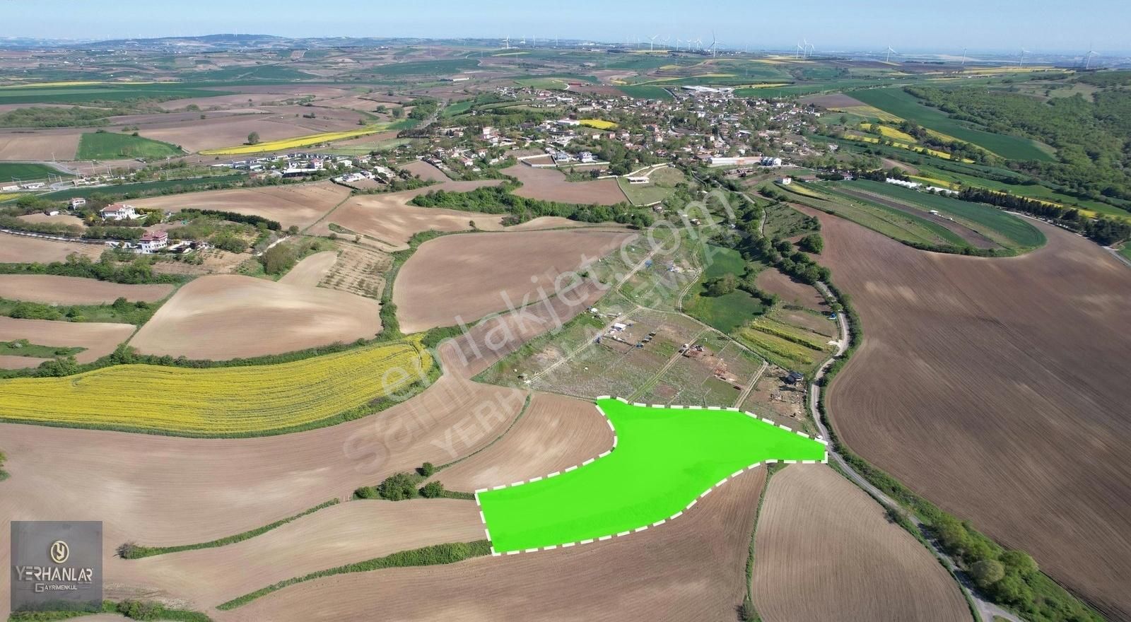 Silivri Kurfallı'da Köy İçi 8.278 M2 Müstakil Tarla Tek Tapu - Görsel 2