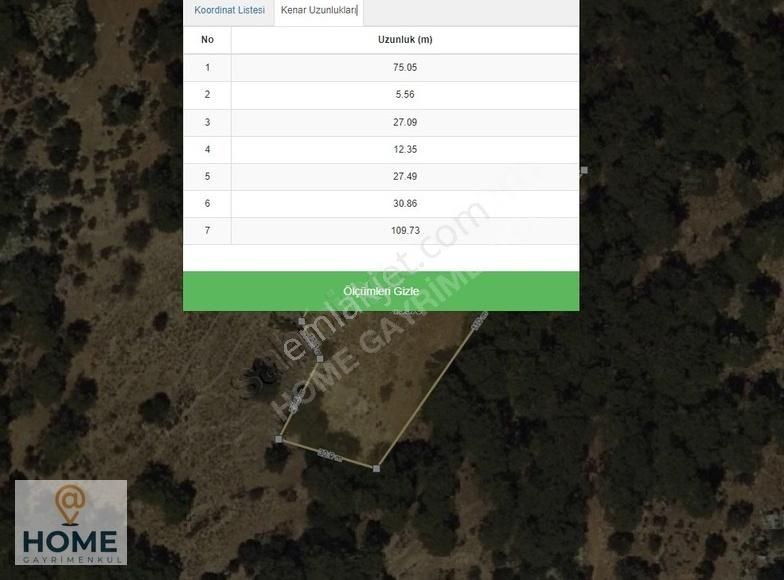 Home Gayrimenkul Den Fırsat Fethiye Seydikemer De 3797m2 Tarla - Görsel 2