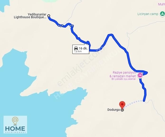 Home Gayrimenkul Den Fırsat Fethiye Seydikemer De 3797m2 Tarla - Görsel 29