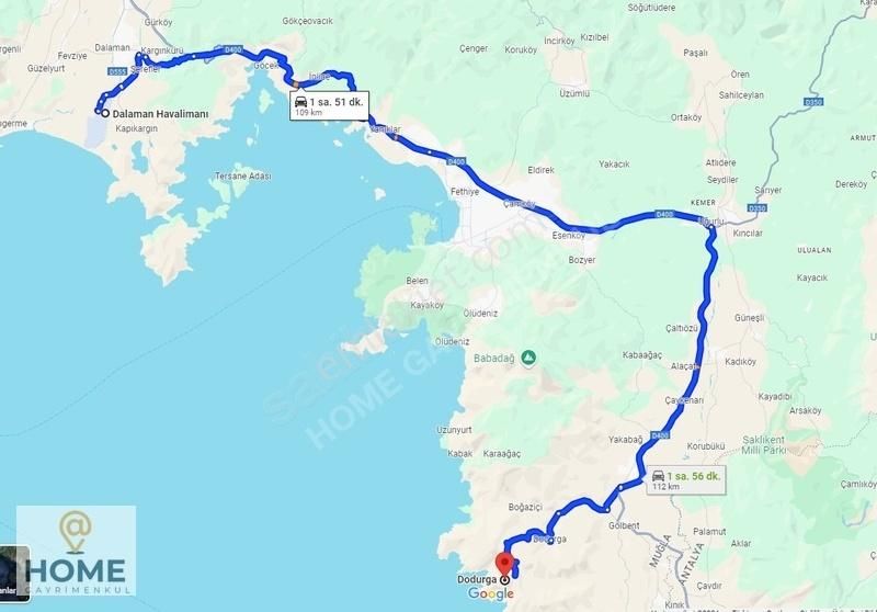 Home Gayrimenkul Den Fırsat Fethiye Seydikemer De 3797m2 Tarla - Görsel 7