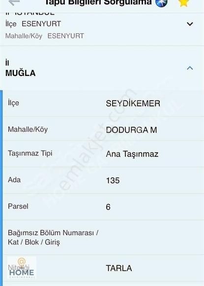 Home Gayrimenkul Den Fırsat Fethiye Seydikemer De 3797m2 Tarla - Görsel 31