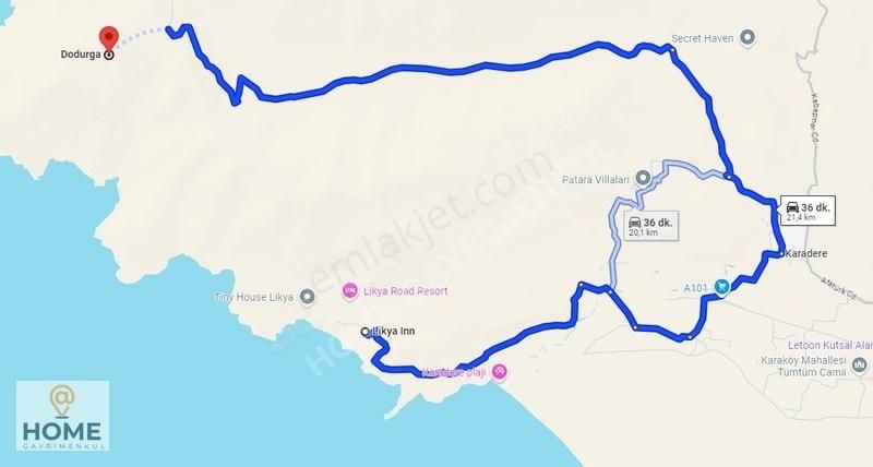 Home Gayrimenkul Den Fırsat Fethiye Seydikemer De 3797m2 Tarla - Görsel 16