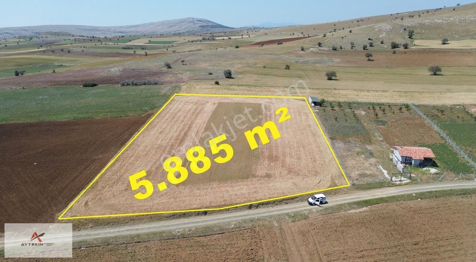 Karadiğin Deresinde 5.885 M2 Müstakil Tapulu Tarla