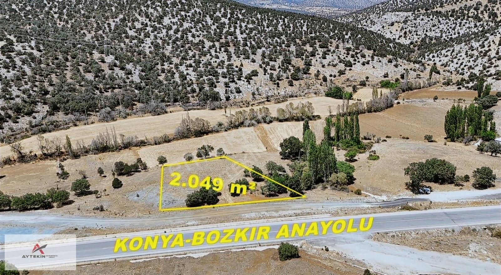 Güneysınır Örenboyalı Mahallesinde 2.049m² Müstakil Tapulu Bahçe - Görsel 11