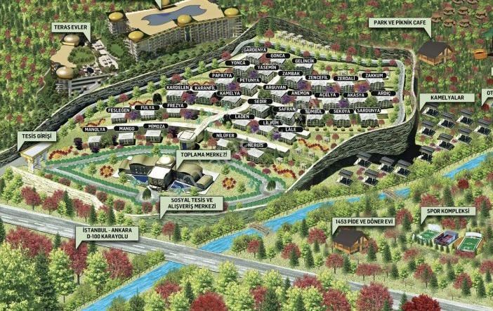 Termal Vadi Evlerinde Sardunya Blok 30 Haziran - 14 Temmuz 2+1 Bahçe Katı - Görsel 9