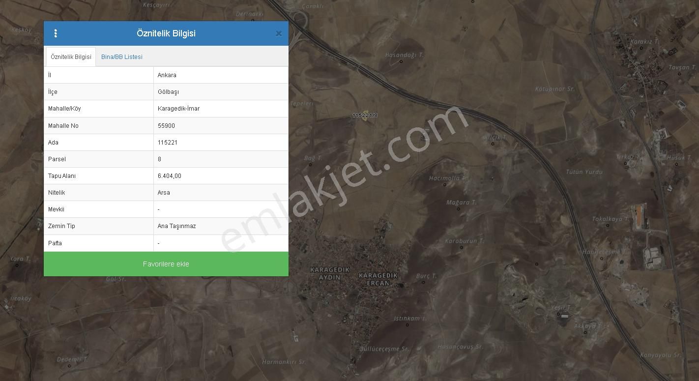 Rıza Acar'dan Gölbaşı Karagedik'de Konut İmarlı Arsa Hissesi Satılık - Görsel 4