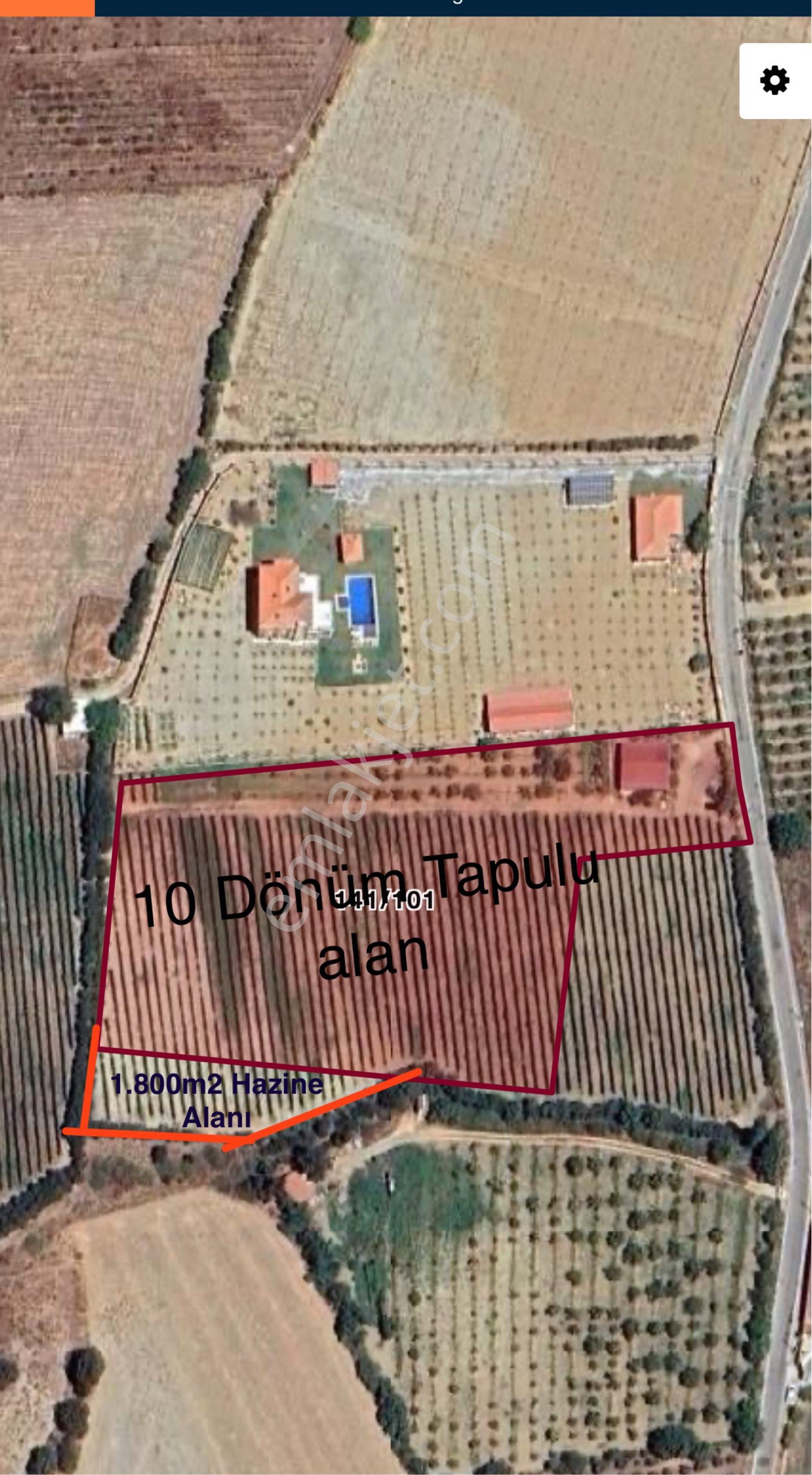 Seferihisar Yatırımlık 10 Dönüm Bağ,asfalt Yol Cepheli - Görsel 5