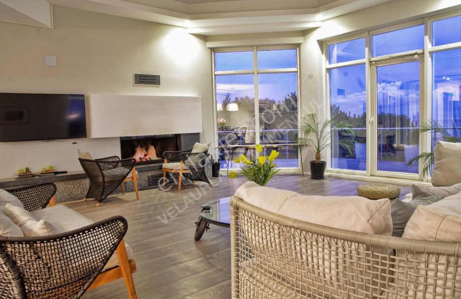 Urla İskele Deniz Manzaralı Lüx 5+2 Eşyalı Müstakil Villa - Görsel 4