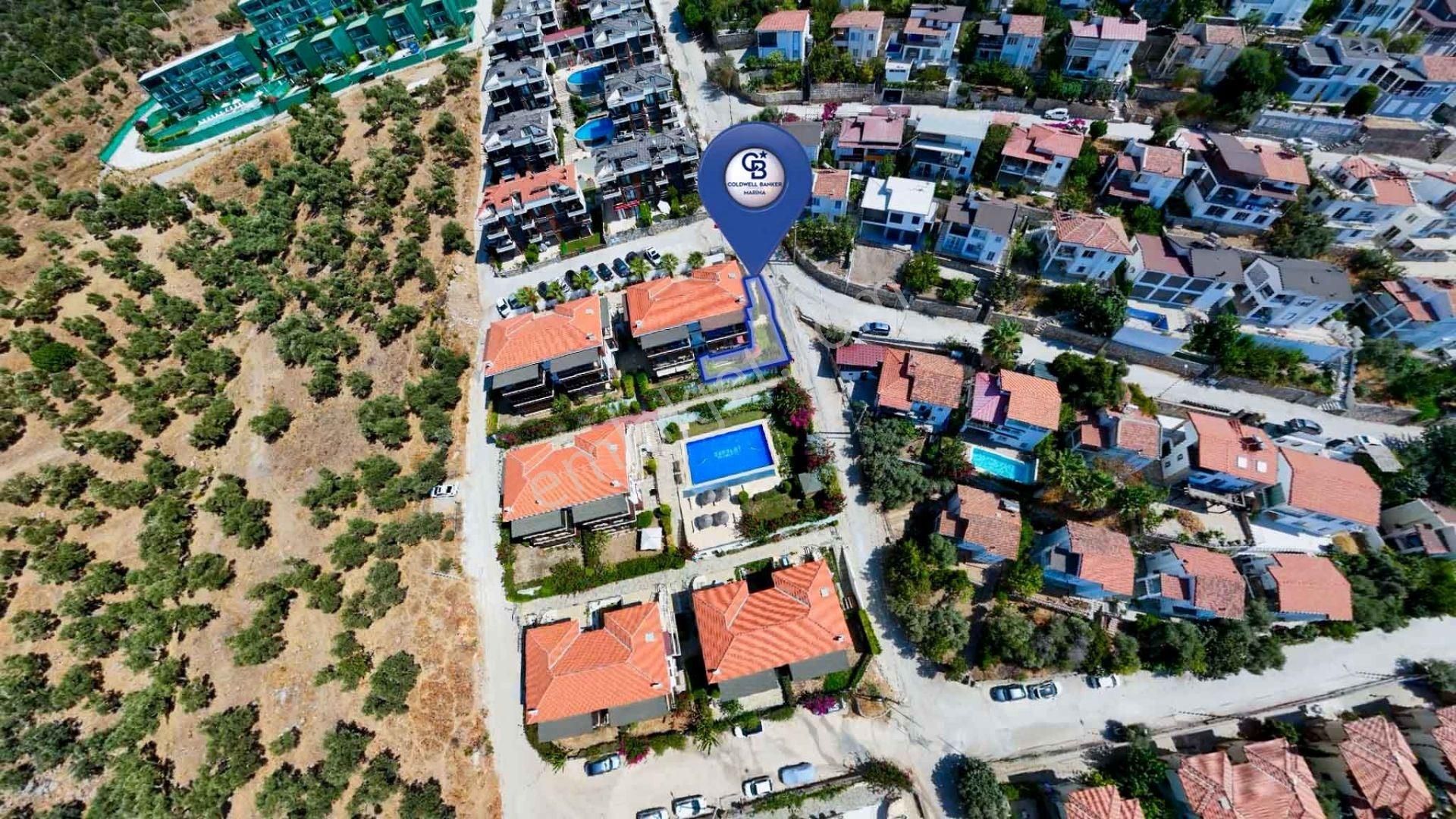 Cb Marina'dan Güllük'te Panaromik Deniz Manzaralı 3+1 Bahçe Katı - Görsel 10