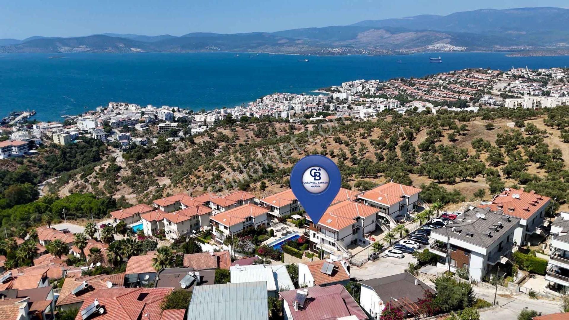 Cb Marina'dan Güllük'te Panaromik Deniz Manzaralı 3+1 Bahçe Katı - Görsel 3