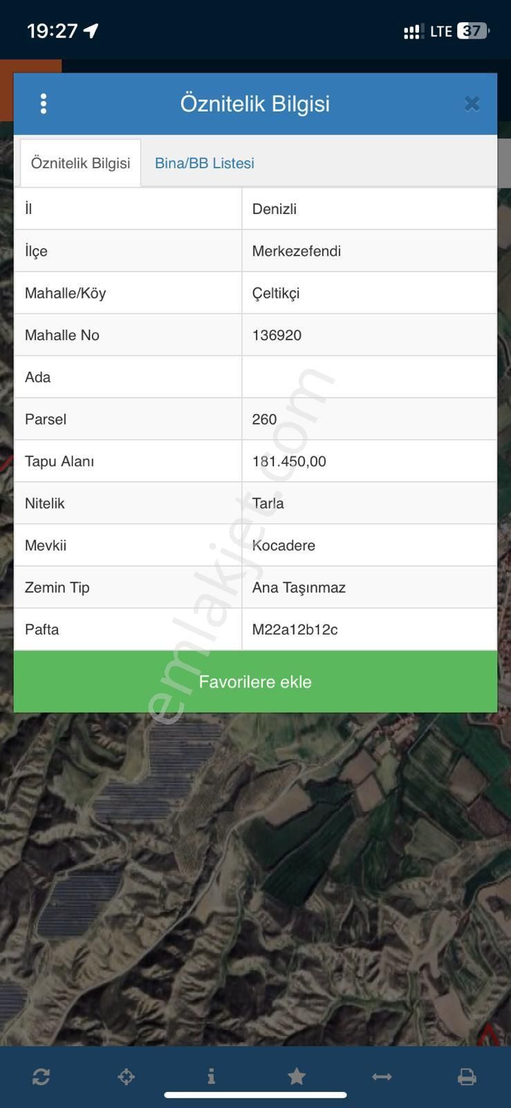 Denizli Merkezefendi Çeltikçi’de 153.000m2 Anayol Üzeri Satılık Tarla - Görsel 2