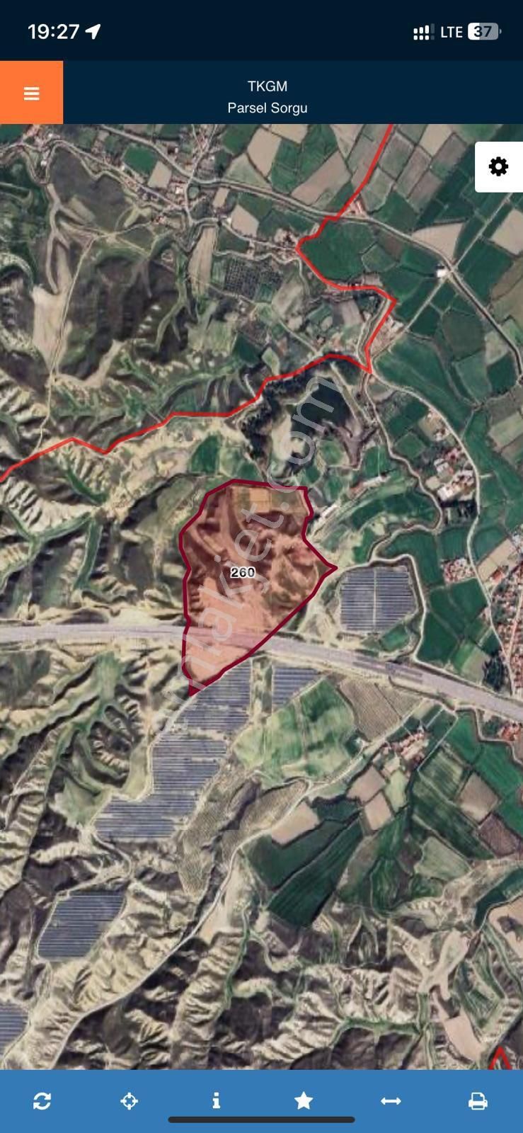 Denizli Merkezefendi Çeltikçi’de 153.000m2 Anayol Üzeri Satılık Tarla