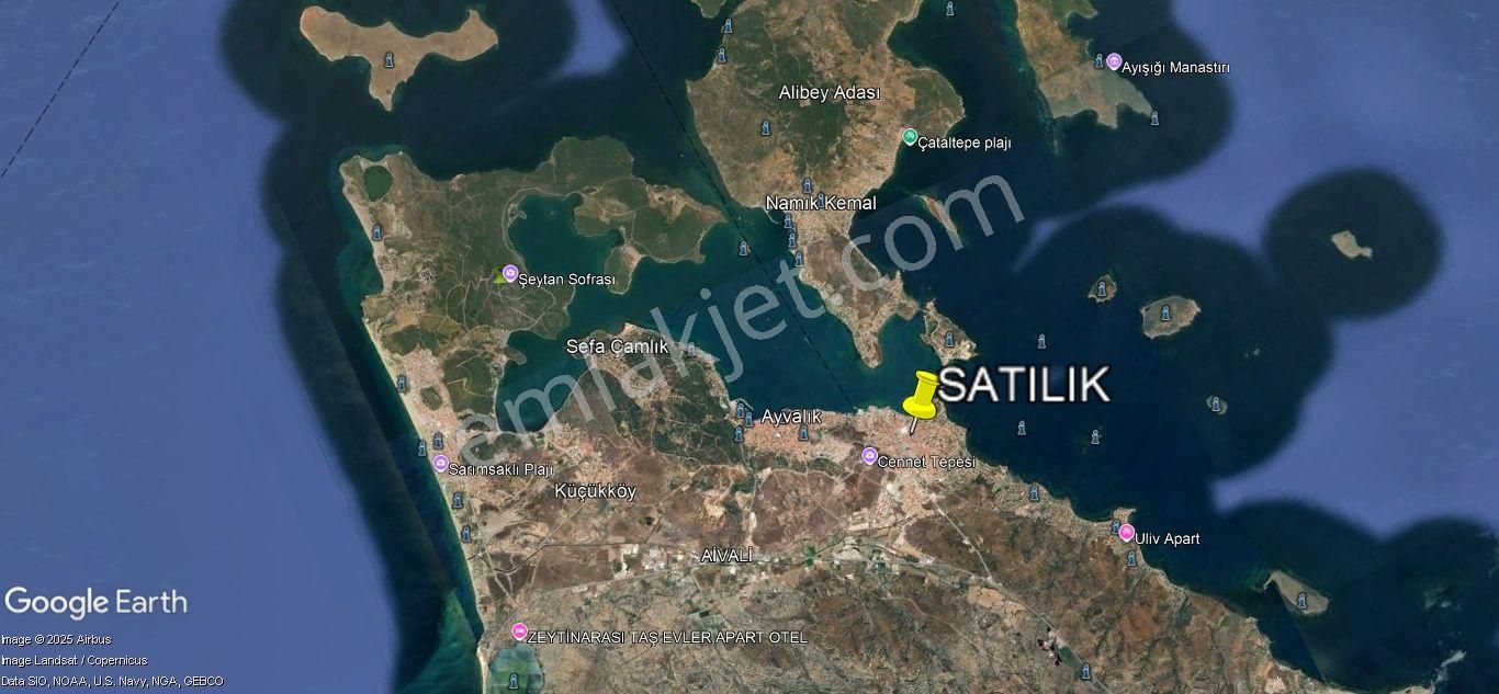 Ayvalık Armutçuk 2+1 Satılık Daire - Görsel 19