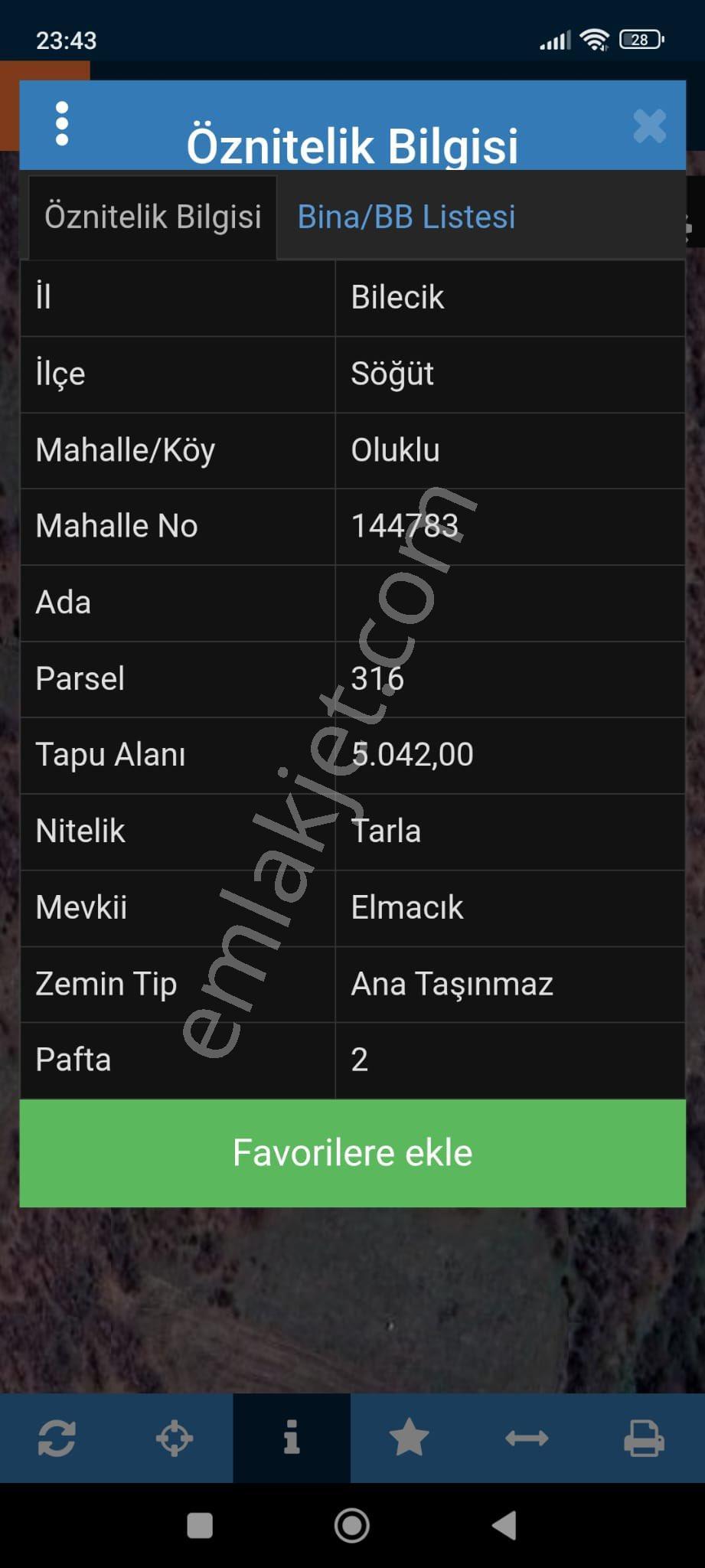 📍 Bilecik Söğüt Olumlu Köyü’nde Yan Yana Toplam 9.218 M² Satılık Arsa