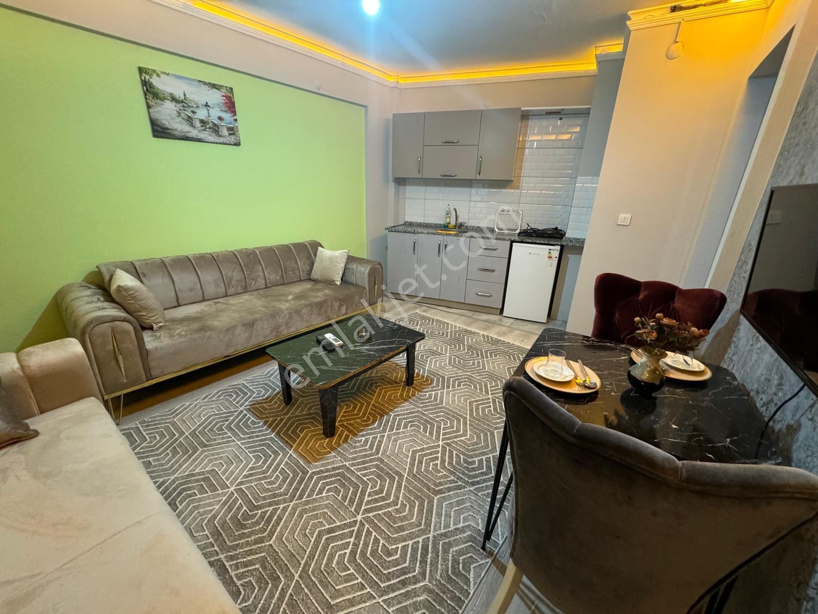Bucada Şirinyer İzbana Yakın 1+1 2+0 Full Eşyalı Apart Otel - Görsel 15