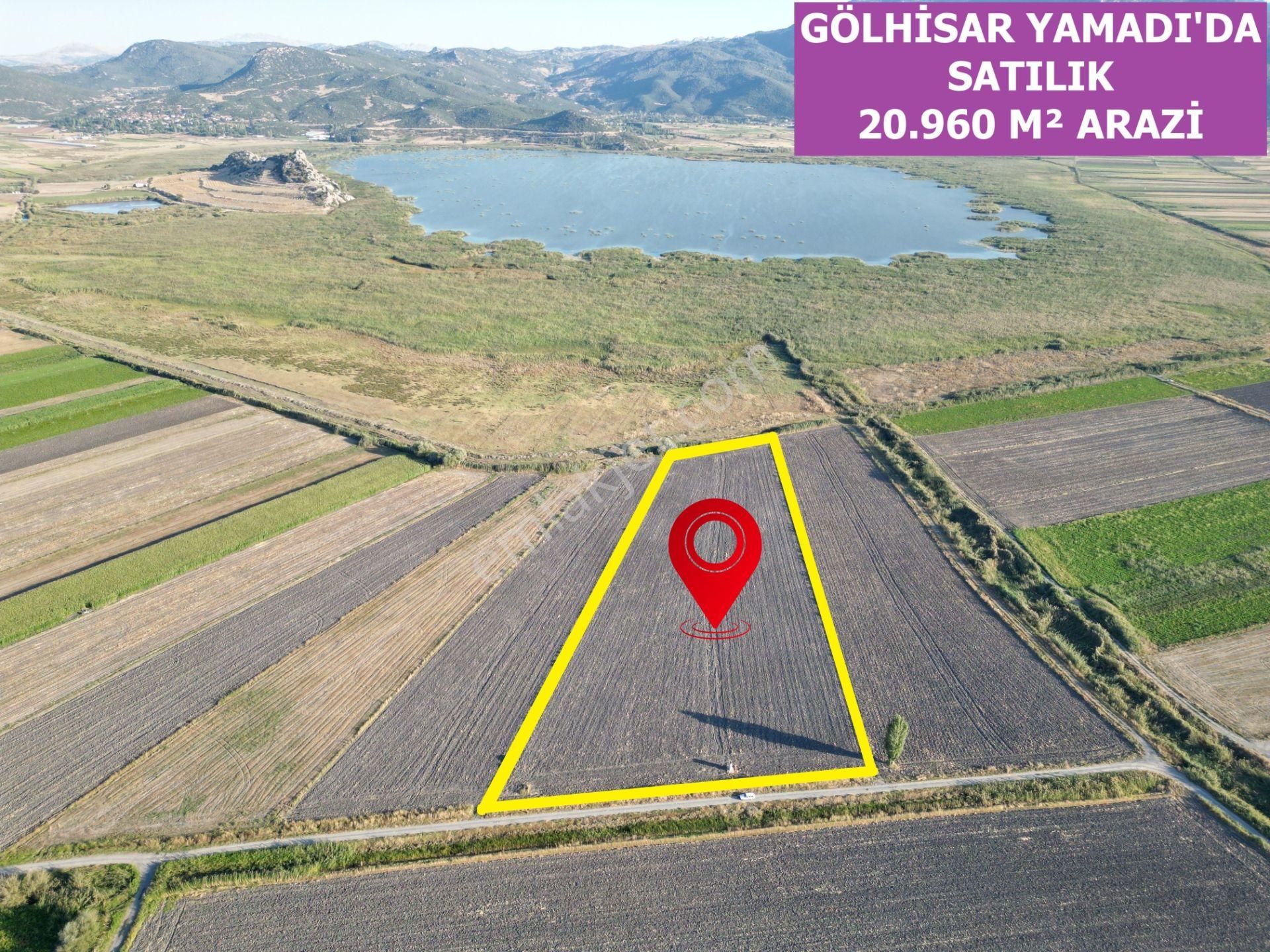 🦋lobby Fortis'ten Satılık Gölhisar Yamadı'da 20960 M² Yüksek Verimli Tarla🦋