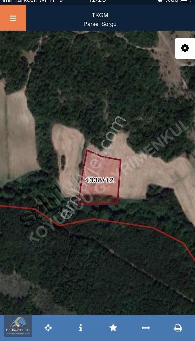 Silivri B.sineklide 5390 M2 Müstakil Tapu Tarla ( Araç Takaslı ) - Görsel 3