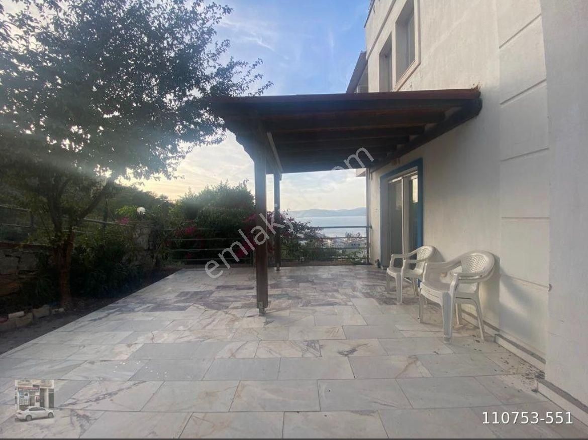 Muğla/milas/güllük'te Site İçerisinde 2+1 Deniz Manzaralı Bahçeli Kiralık Eşyasız Daire !! - Görsel 14