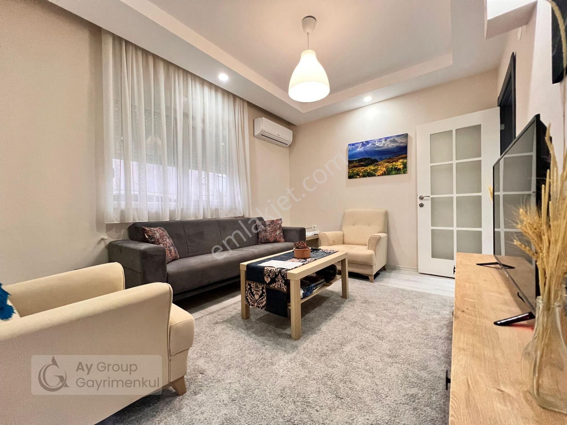 Akdeniz Şifa Dibinde Sıfır 2+1 Full Eşyalı Sıfır Ayarında Ayrı Mutfaklı Giriş - Görsel 19