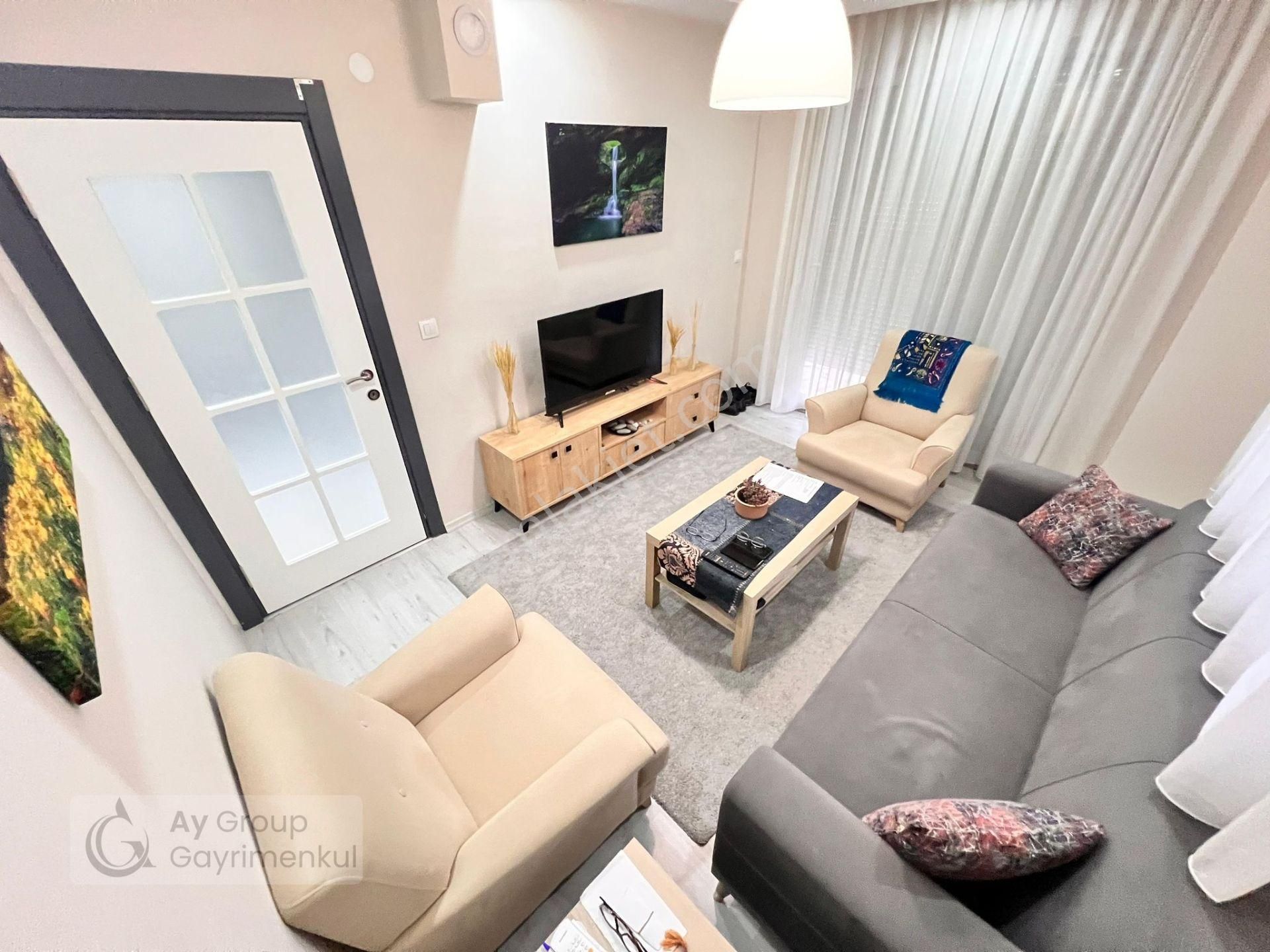 Akdeniz Şifa Dibinde Sıfır 2+1 Full Eşyalı Sıfır Ayarında Ayrı Mutfaklı Giriş - Görsel 8