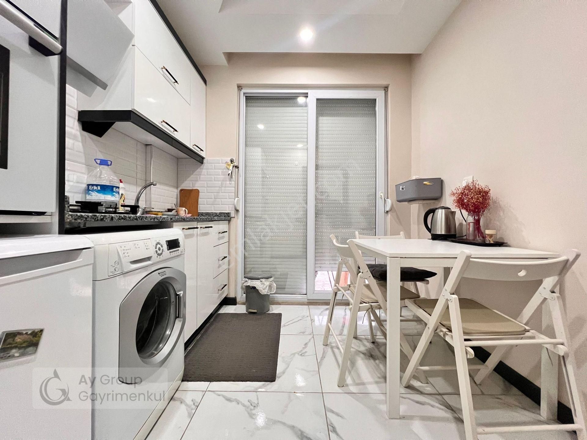 Akdeniz Şifa Dibinde Sıfır 2+1 Full Eşyalı Sıfır Ayarında Ayrı Mutfaklı Giriş - Görsel 12