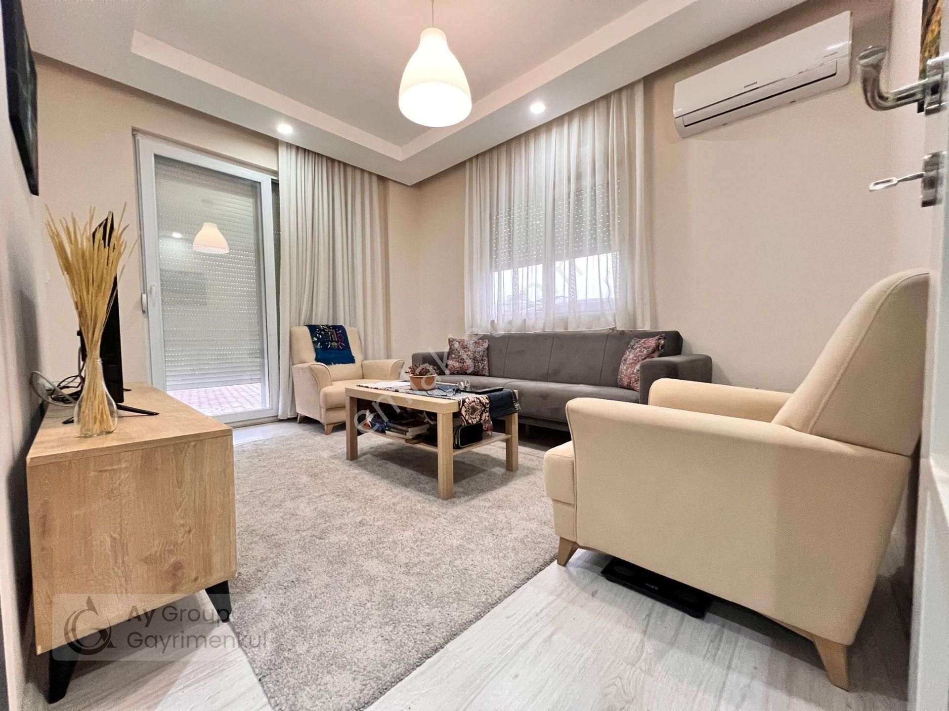 Akdeniz Şifa Dibinde Sıfır 2+1 Full Eşyalı Sıfır Ayarında Ayrı Mutfaklı Giriş