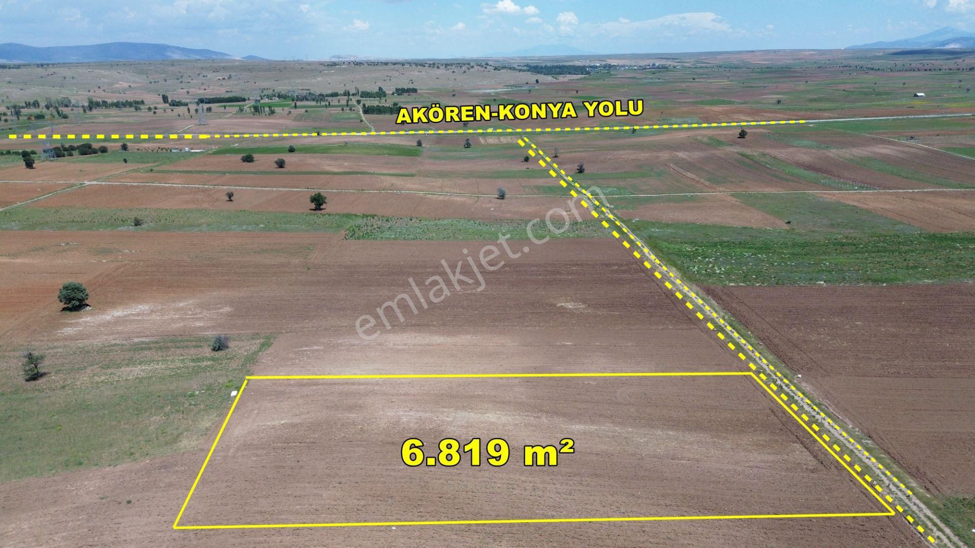Akören Tülce De 6.819 M2 Müstakil Tapulu Tarla - Görsel 3
