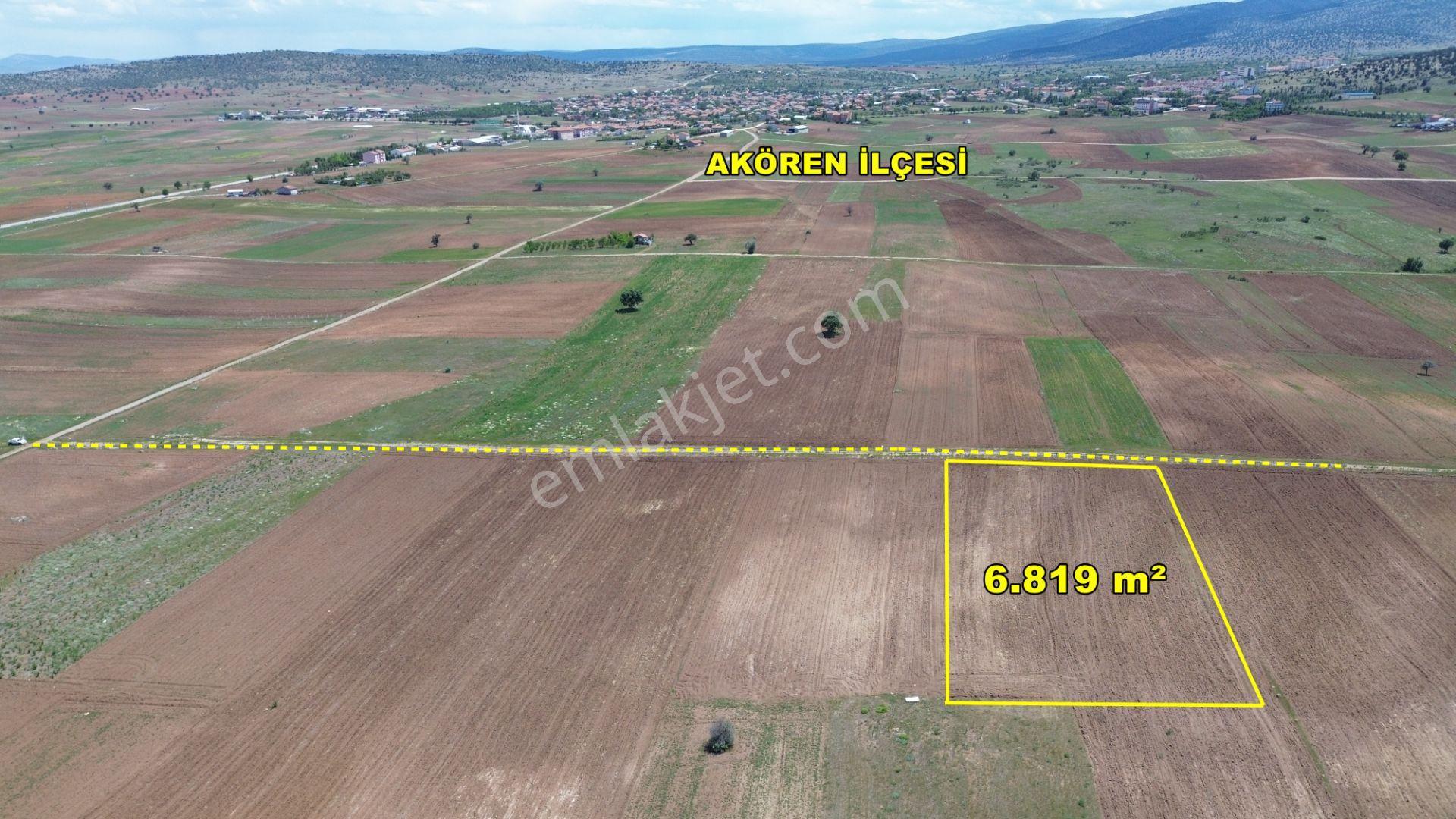 Akören Tülce De 6.819 M2 Müstakil Tapulu Tarla - Görsel 4