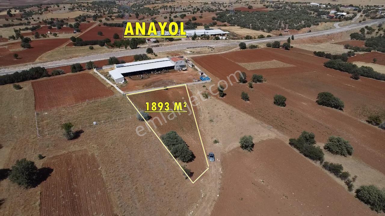 Konya / Akören / Ağalar Mahallesiinde 1.893 M² Müstakil Tapulu Tarla - Görsel 5