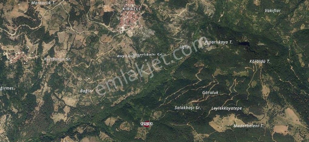 Bursa Osmangazi Kirazlı Köyü Satılık Tarla - Görsel 2