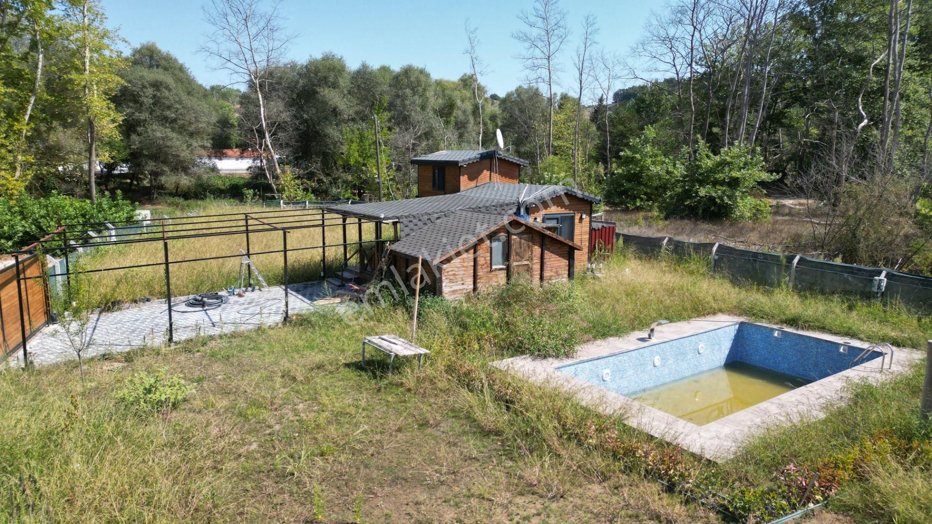 Kocaeli Karamürsel Valideköprü 1451 M2 Bahçe İçinde Satılık Müstakil Havuzlu Ev - Görsel 12