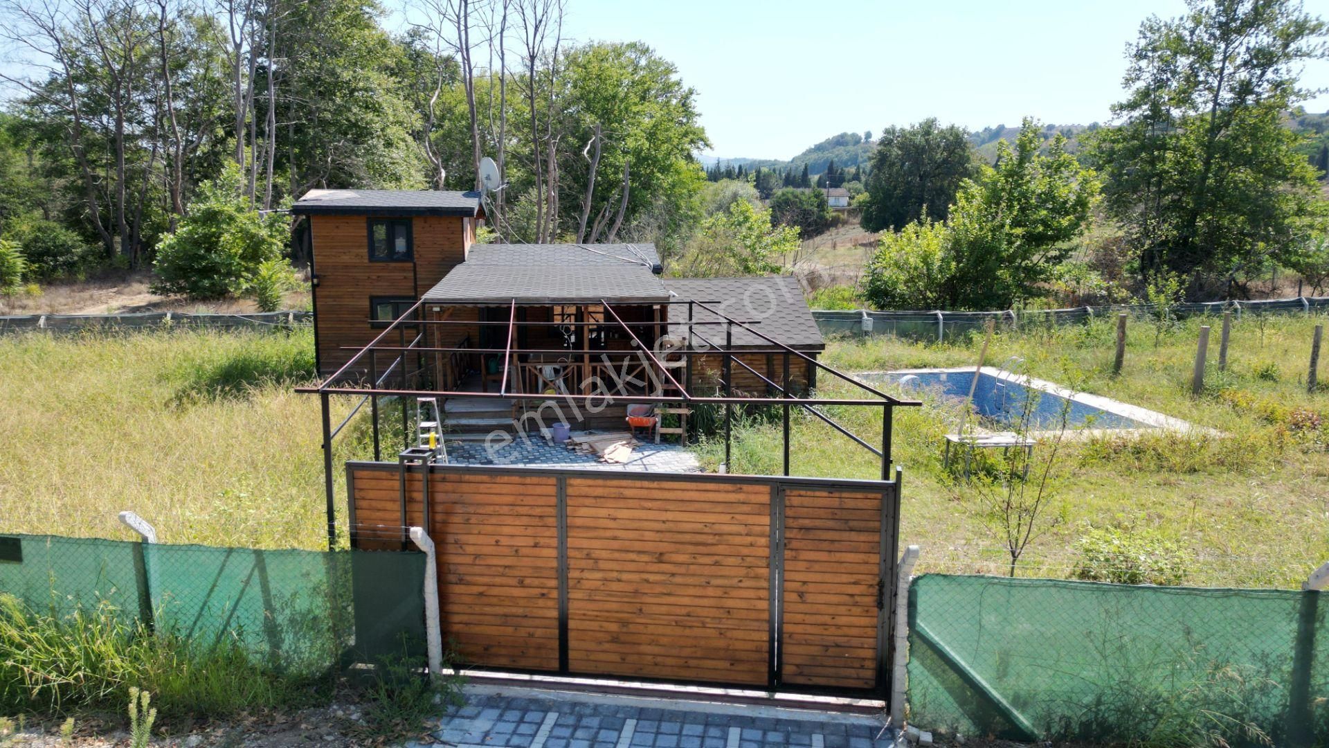 Kocaeli Karamürsel Valideköprü 1451 M2 Bahçe İçinde Satılık Müstakil Havuzlu Ev - Görsel 13